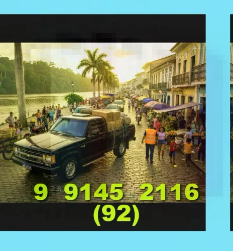 Frete curto e rápido.