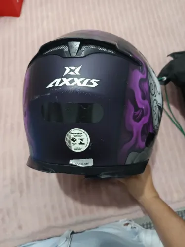 Capacete Axxis tamanho 56