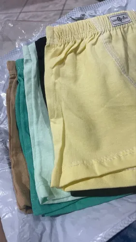 Kit 5 peças - Cueca infantil 100% algodão