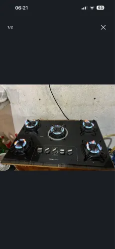 FOGÃO COOCKTOP 5 BOCAS