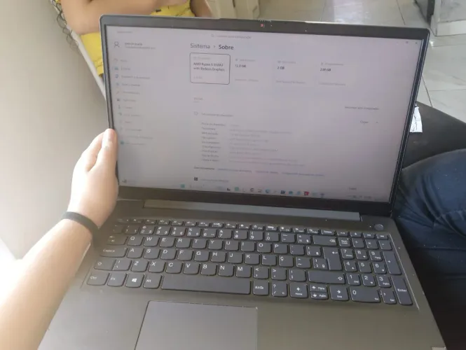 NOTEBOOK RYZEN ACEITO TROCA