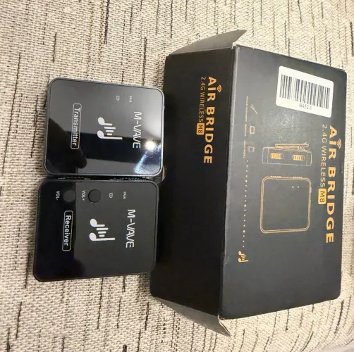 Transmissor Wireless 2.4H M Vave Guitarra Retorno Palco