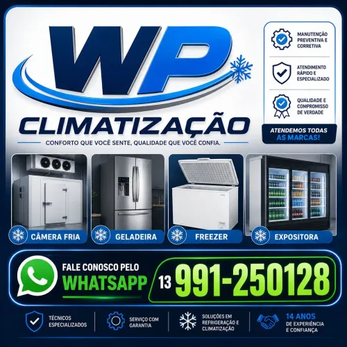 Manutenção de geladeira freezer câmera frigorífica expositora de bebidas
