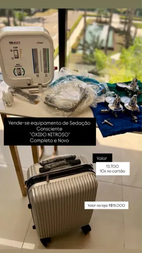 Equipamento óxido nitroso
