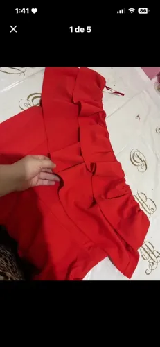 Vestido LUXO vermelho GG