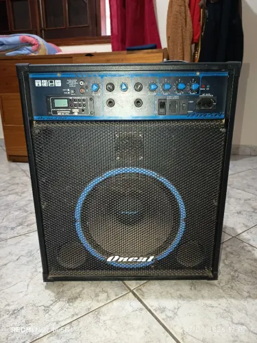 Caixa Amplificada Oneal Potente + USB/SD | Som Alto | Ótimo Estado