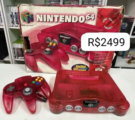 Nintendo 64 cereja