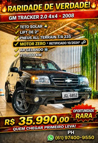 Chevrolet Tracker 2.0 16V 128cv MPFI 4X4 5P 2008