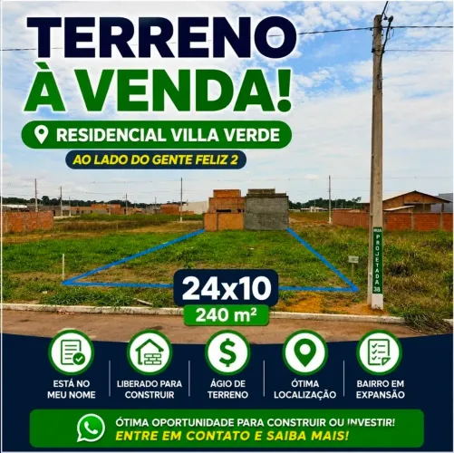 Vendo Terreno - ACEITO carro 4x4