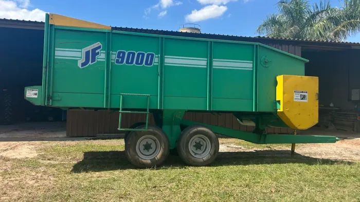 Vagão Forrageiro JF 9000 (9m³) Ano 2017 - Impecável e Pronto para o Trato