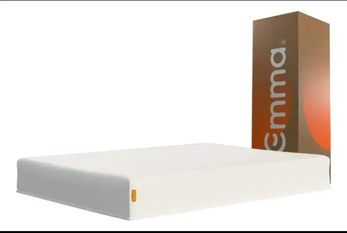 Colchão Casal Emma Basics 17 - 138x188cm - Espuma D28 17cm com Tecnologia Alemã, Embalado
