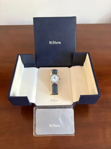 Relógio Feminino H.Stern Original - Safira Azul (Com Caixa e Certificado)