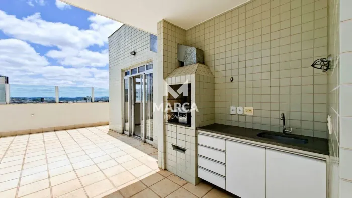 Cobertura para aluguel, 3 quartos, 1 suíte, 2 vagas, Liberdade - Belo Horizonte/MG