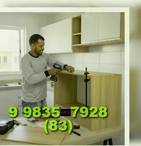 Montador de Móveis em Tambiá, Roger, Tambauzinho, Manaíra, Cabo Branco, Bairro dos Estados