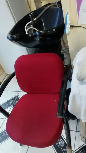 Lavatório de salão ou barbearia