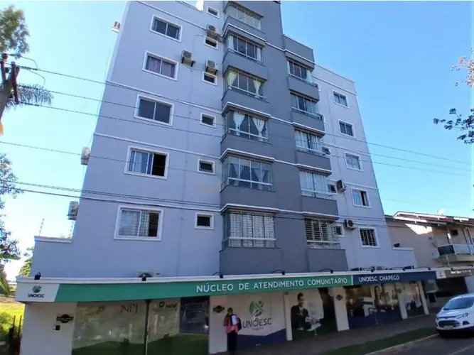 Apartamento residencial para aluguel no Centro de Chapecó/SC | 2 quartos, 1 vaga e 70m²