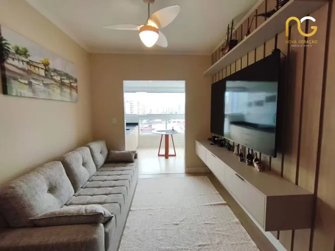 Apartamento com 2 dormitórios à venda, 71 m² por R$ 499.000,00 - Tupi - Praia Grande/SP