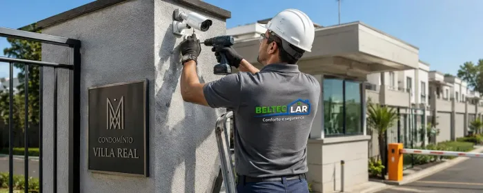 Instalador Cameras, CFTV, fechadura eletronica, alarme e automação residencial