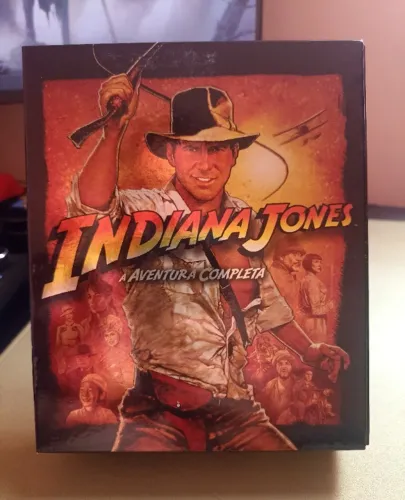 Box Bluray Indiana Jones A Aventura Completa