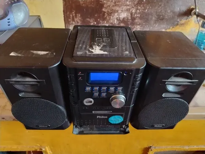 Mini System Philco - MSP211N (NO ESTADO- LEIA O ANUNCIO)