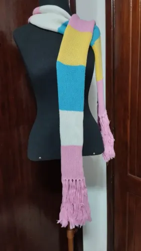 Cachecol e lenço lote 4 peças