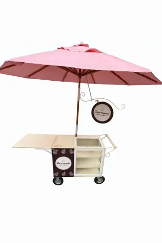 FoodBike Mini Kart para Doce e Salgados 