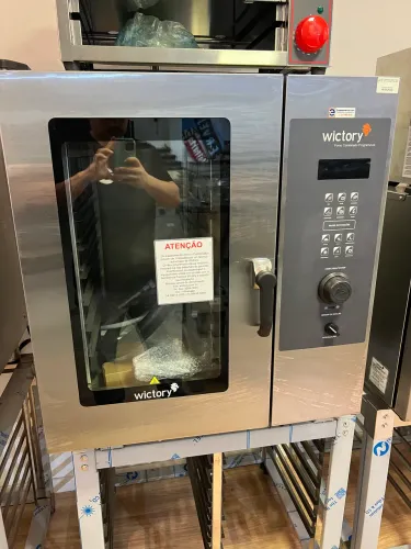 Forno combinado programável 8 Gns novo pronta entrega