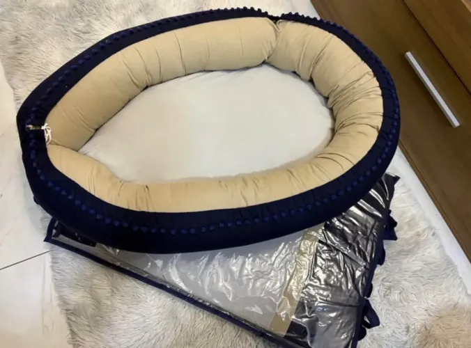 Ninho redutor de berço e Trocador plastificado
