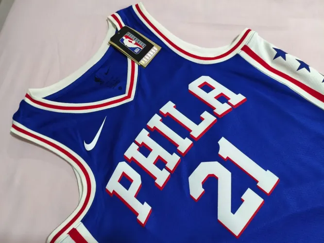REGATA NIKE JAMES HARDEN PHILADELPHIA 2024/25 ICON EDITION ORIGINAL NOVA LEIA DESCRIÇÃO 