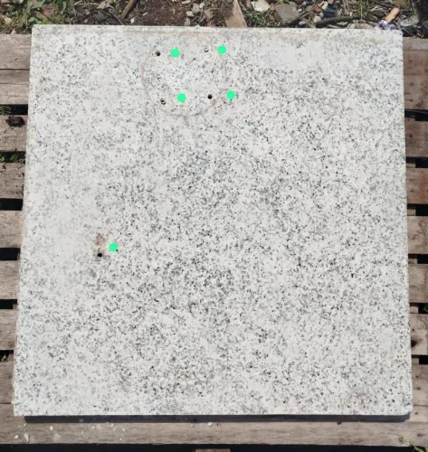 PISO PEDRA DE GRANITO 90X90