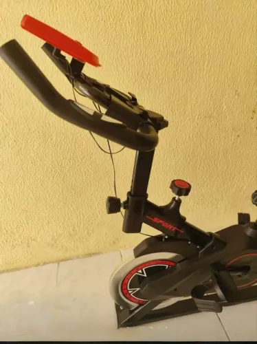 Bicicleta Ergométrica Spinning Fitness Academia 120kg Alta Perfomance profissional