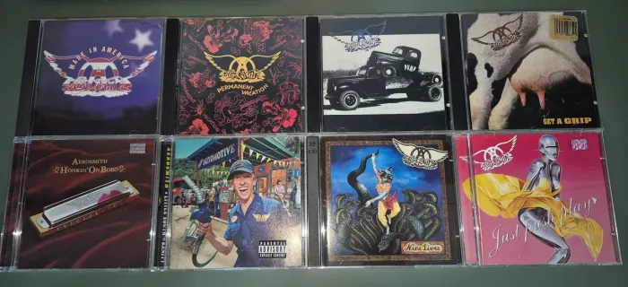 8 Cds do Aerosmith