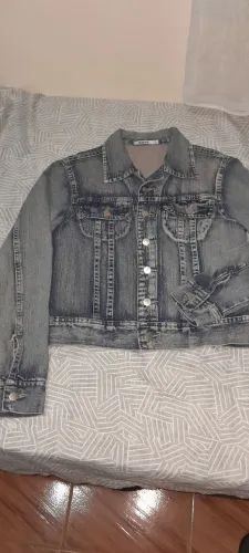 Jaqueta jeans feminina Marisa M