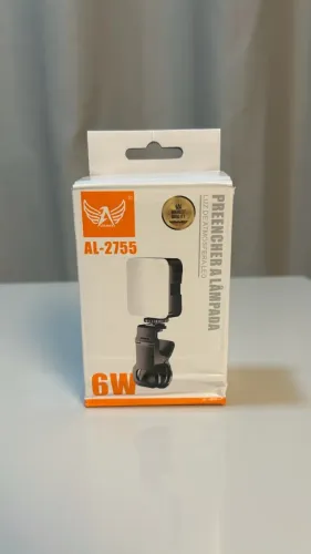 Luz LED com Suporte para Celular