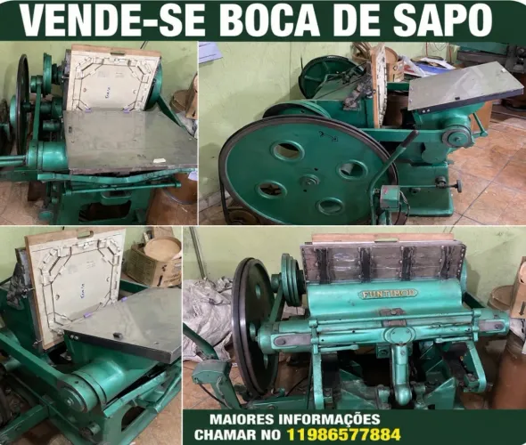 Corte e Vinco boca de sapo