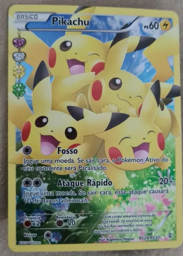 PIKACHU - CARTA TCG POKEMON