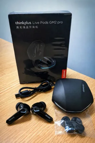 LENOVO Thinkplus GM2 Pro ORIGINAL - Fones de Ouvido Sem Fio