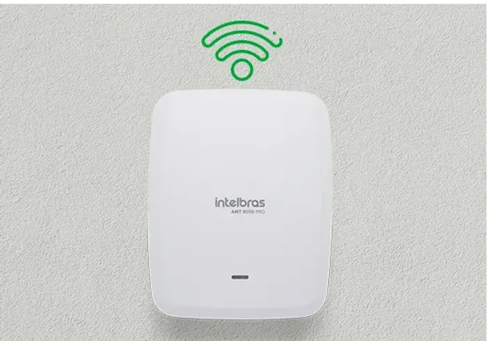 Central de Alarme sem fio com sirene e Wi-Fi AMT 8000 PRO