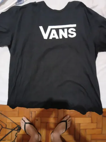 Camiseta VANS ORIGINAL IMPORTADA PRETA 