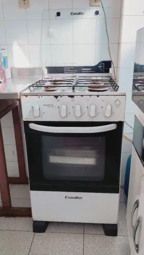 Fogão Esmaltec Mayorca Super Chama Branco Usado 