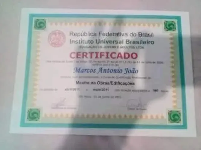 Pedreiro- Mestre de Obras