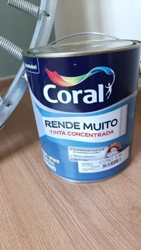 Tinta Coral Branco neve 3,6 l