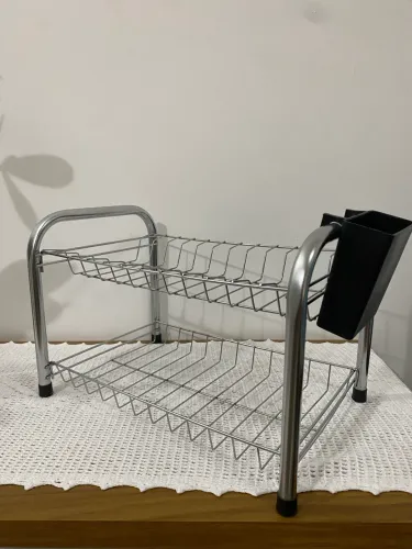 Escorredor de pratos / louça em aço inox