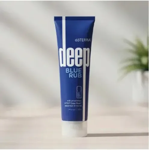 Creme Deep Blue Rub Doterra para Massagem 120ml Importado