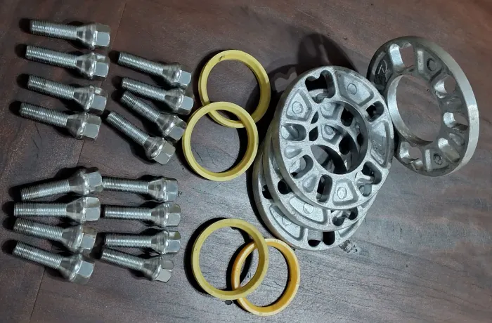 Espaçador roda multi furos parafusos longos Espaçadores