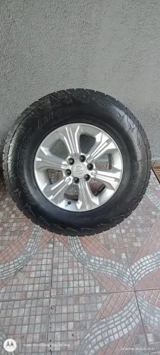 Jogo 4 rodas e pneu Aro 16 Nissan Frontier 