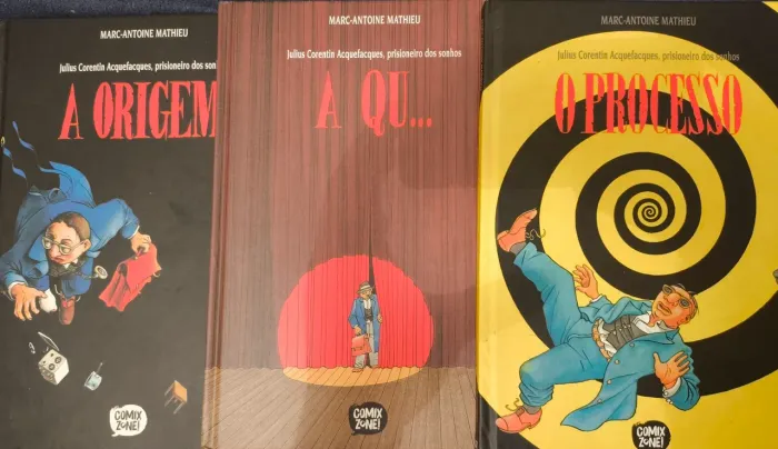 Coleção Prisioneiro dos Sonhos. Excelente estado. Contém 3 volumes