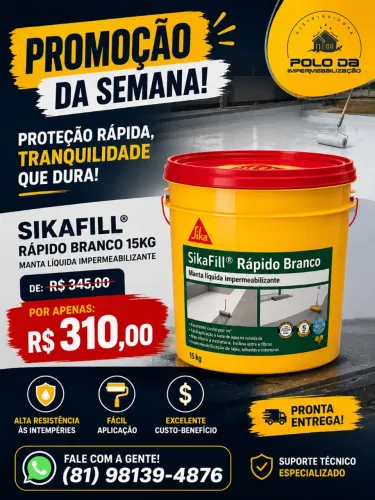 Manta liquida sikafill 15kg
