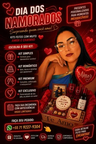 Kit dia dos namorados 