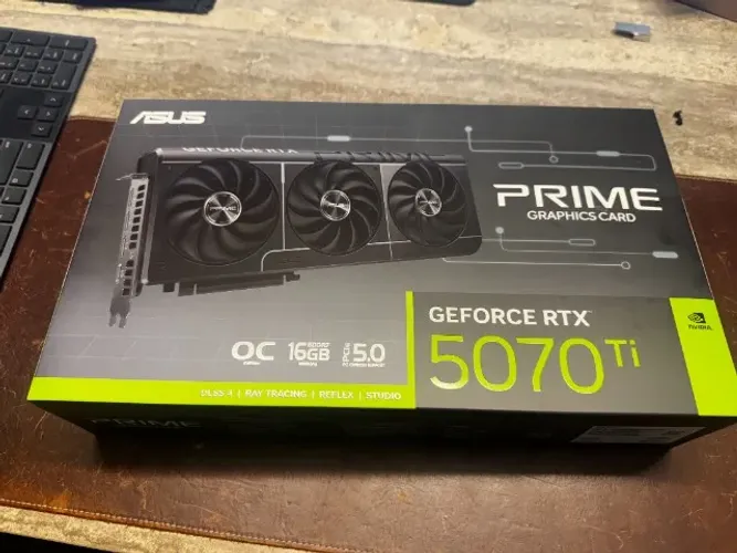 [Lacrada+nf+garantia-10x s/juros] Asus Geforce RTX 5070 Ti Prime Oc 16gb Gddr7 256bits 